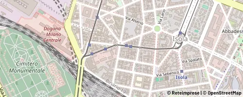 Mappa Milano