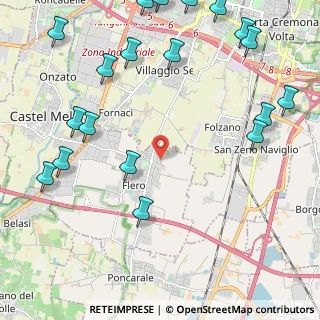 Mappa Via Padre Ottorino Marcolini, 25020 Flero BS, Italia (3.049)
