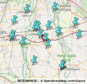 Mappa Via Paolo Borsellino, 24051 Antegnate BG, Italia (8.266)