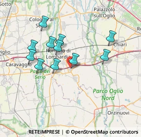 Mappa Via Paolo Borsellino, 24051 Antegnate BG, Italia (6.59909)