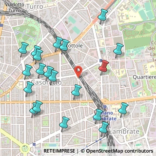 Mappa Via Pordenone, 20131 Milano MI, Italia (0.63)
