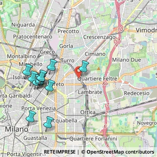 Mappa Via Pordenone, 20131 Milano MI, Italia (2.33333)