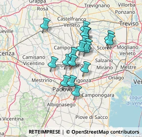 Mappa 35011 Case Bocio PD, Italia (10.21056)