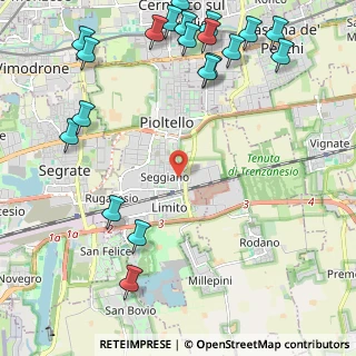 Mappa Via Monza, 20096 Pioltello MI, Italia (3.03)