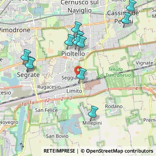 Mappa Via Monza, 20096 Pioltello MI, Italia (2.35417)
