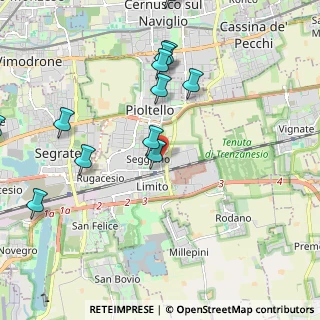 Mappa Via Monza, 20096 Pioltello MI, Italia (2.34167)