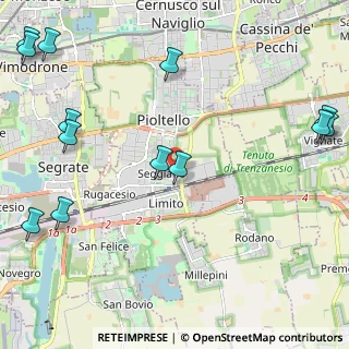 Mappa Via Monza, 20096 Pioltello MI, Italia (3.09308)