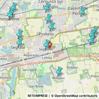 Mappa Via Monza, 20096 Pioltello MI, Italia (3.164)