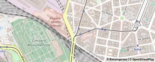 Mappa Milão