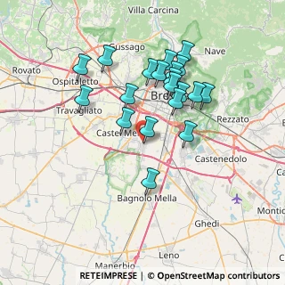 Mappa Via Paine, 25020 Flero BS, Italia (6.5855)