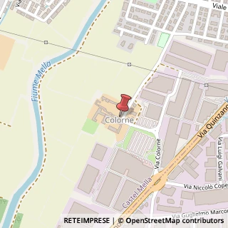 Mappa Via Colorne, 28, 25030 Castel Mella, Brescia (Lombardia)