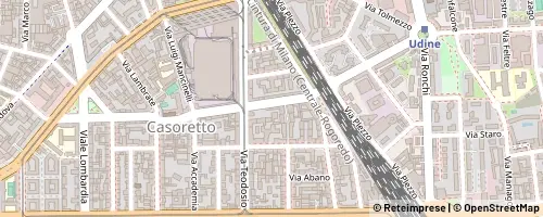Mappa Milán