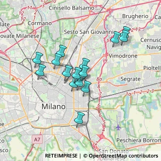 Mappa Via Casoretto, 20131 Milano MI, Italia (3.00533)