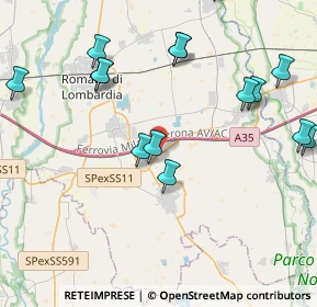 Mappa Via G.Marconi, 24051 Antegnate BG, Italia (4.77533)