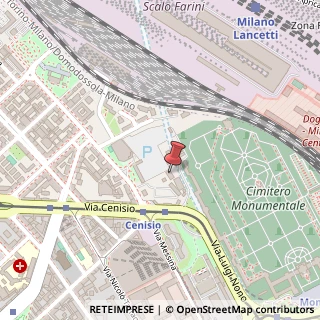 Mappa Via Galileo Ferraris, 1, 20154 Milano, Milano (Lombardia)