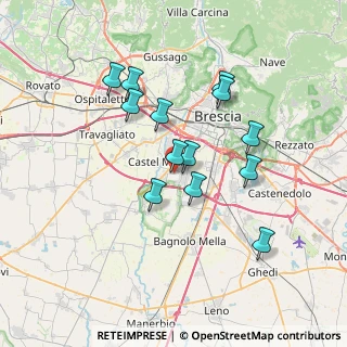 Mappa Via Leonardo da Vinci, 25020 Brescia BS, Italia (6.24692)