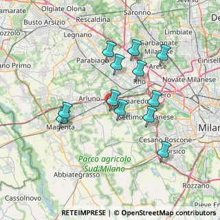 Mappa Via Tintoretto, 20018 Sedriano MI, Italia (6.66417)