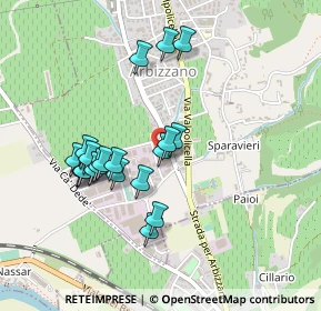 Mappa Via Casa Zamboni, 37024 Negrar di Valpolicella VR, Italia (0.418)