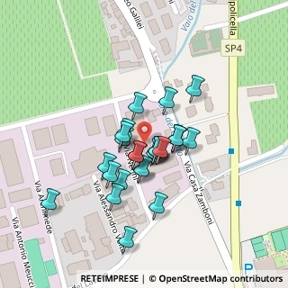 Mappa Via Casa Zamboni, 37024 Negrar di Valpolicella VR, Italia (0.07308)