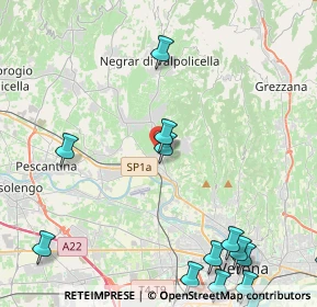 Mappa Via Casa Zamboni, 37024 Negrar di Valpolicella VR, Italia (6.215)