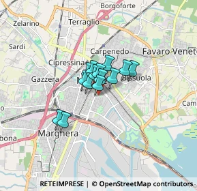 Mappa Via Andrea Costa, 30171 Venezia VE, Italia (0.83143)