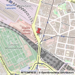 Mappa Via Valtellina,  4, 20159 Milano, Milano (Lombardia)