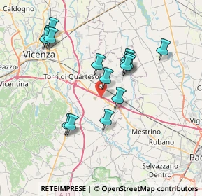 Mappa Grisignano Di Zocco, 36040 Grisignano di Zocco VI, Italia (7.032)