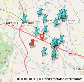 Mappa Grisignano Di Zocco, 36040 Grisignano di Zocco VI, Italia (3.59895)