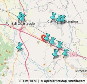 Mappa Grisignano Di Zocco, 36040 Grisignano di Zocco VI, Italia (3.78077)