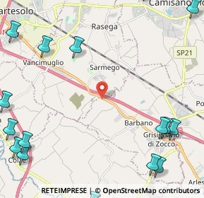 Mappa Grisignano Di Zocco, 36040 Grisignano di Zocco VI, Italia (3.7415)