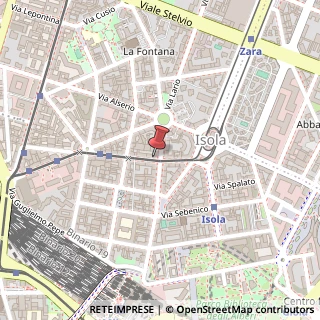 Mappa Via Luigi Porro Lambertenghi, 25, 20159 Milano, Milano (Lombardia)
