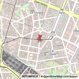 Mappa Via Pietro Borsieri, 29, 20159 Milano, Milano (Lombardia)