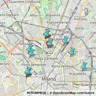Mappa Via Perasto, 20159 Milano MI, Italia (1.94167)