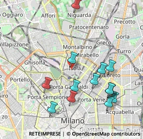 Mappa Via Perasto, 20159 Milano MI, Italia (2.13714)