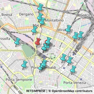Mappa Via Perasto, 20159 Milano MI, Italia (1.0005)