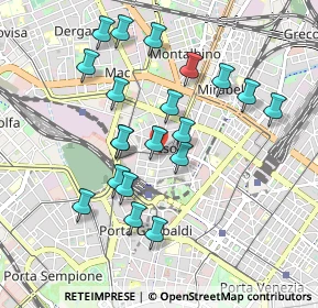 Mappa Via Perasto, 20159 Milano MI, Italia (0.884)