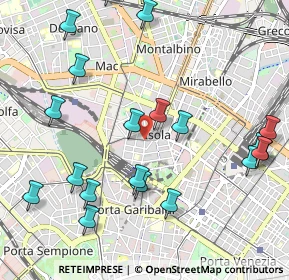 Mappa Via Perasto, 20159 Milano MI, Italia (1.2255)