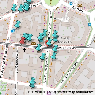 Mappa Via Perasto, 20159 Milano MI, Italia (0.05172)