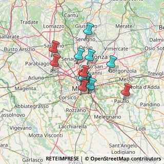 Mappa Via Perasto, 20159 Milano MI, Italia (9.1625)