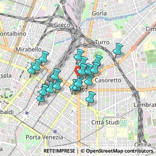 Mappa V.le Monza, 20124 Milano MI, Italia (0.7)