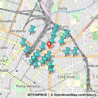 Mappa V.le Monza, 20124 Milano MI, Italia (0.804)