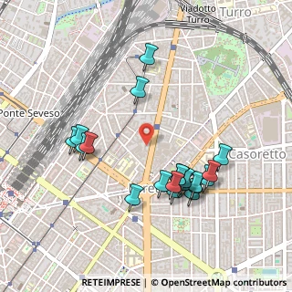 Mappa V.le Monza, 20124 Milano MI, Italia (0.4855)