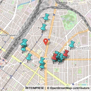 Mappa V.le Monza, 20124 Milano MI, Italia (0.507)