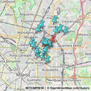 Mappa V.le Monza, 20124 Milano MI, Italia (1.15)