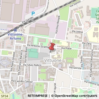 Mappa Via eugenio villoresi, 20010 Vittuone, Milano (Lombardia)