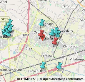 Mappa Via Lignano Latina, 30038 Spinea VE, Italia (2.6265)