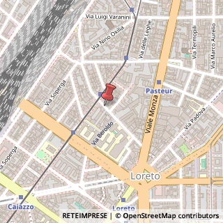 Mappa Via Natale Battaglia, 24, 20127 Milano, Milano (Lombardia)