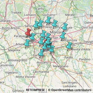 Mappa Piazzale Lagosta, 20159 Milano MI, Italia (9.9765)