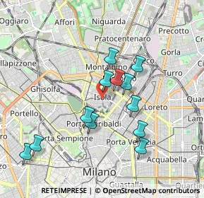 Mappa Piazzale Lagosta, 20159 Milano MI, Italia (1.69417)