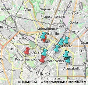 Mappa Piazzale Lagosta, 20159 Milano MI, Italia (1.86364)